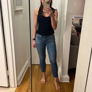 AG cropped skinny jeans